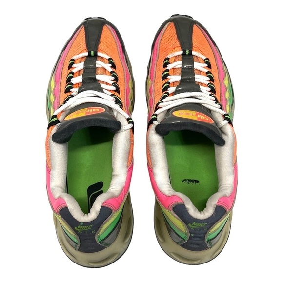 Nike Air Max 95 360 Neon Rainbow Athletic Training Shoes Men’s 8 - Picture 8 of 14